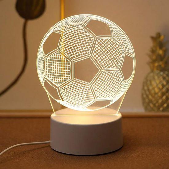 Obrazek z 3D lampka - piłka nożna