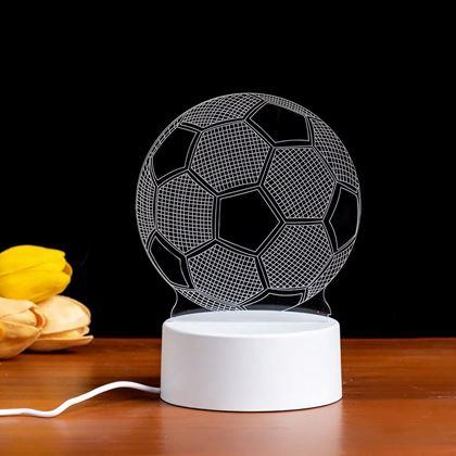 Obrazek z 3D lampka - piłka nożna