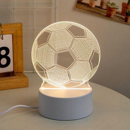 Obrazek z 3D lampka - piłka nożna