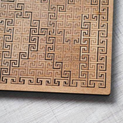 Obrazek z Drewniane puzzle labirynt