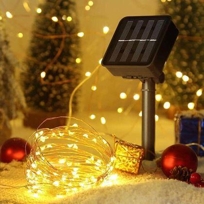Obrazek z Solarne oświetlenie drut miedziany 10 m