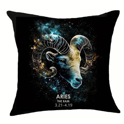 Obrazek z Poszewka na poduszkę znak zodiaku - baran