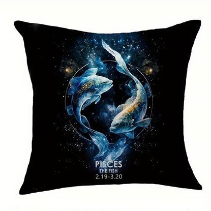 Obraz Poszewka na poduszkę znak zodiaku