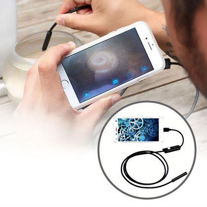 Obrazek z Endoskopowa kamera inspekcyjna VGA 640x480 microUSB/USB-A