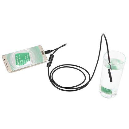 Obrazek z Endoskopowa kamera inspekcyjna VGA 640x480 microUSB/USB-A
