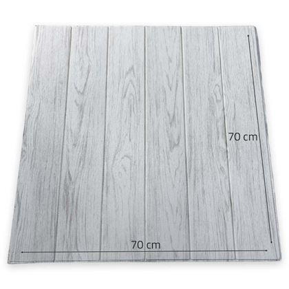 Obrazek z 3D tapeta - jasnoszare drewno