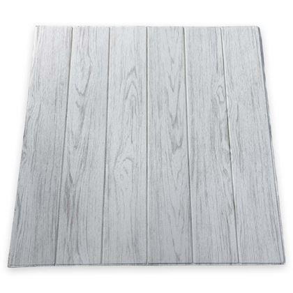 Obrazek z 3D tapeta - jasnoszare drewno