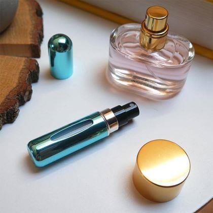 Obrazek z Wymienny atomizer do perfum  -  niebieski