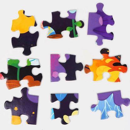 Obraz Świecące w ciemności puzzle dla dzieci 96 elementów