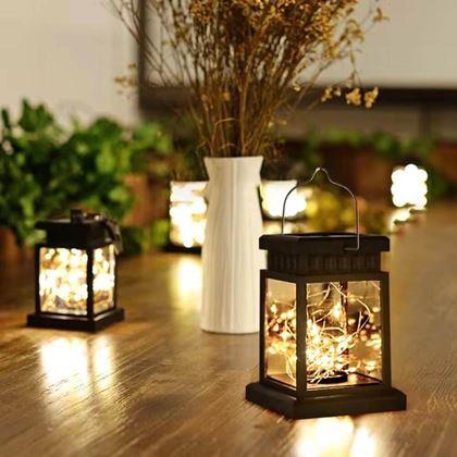 Obrazek z Wisząca lampa solarna LED