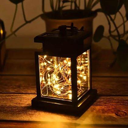 Obrazek z Wisząca lampa solarna LED