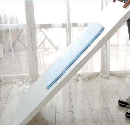 Obrazek z Antypoślizgowy dywanik łazienkowy 40 x 60 cm - niebieska