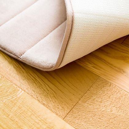 Obrazek z Antypoślizgowy dywanik łazienkowy 40 x 60 cm - beżowa