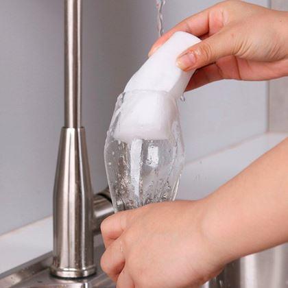 Obrazek z 10 szt. Melaminowe nano gąbki czyszczące