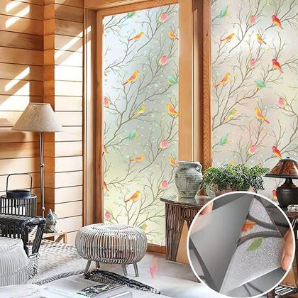 Obrazek z Folia dekoracyjna na okno  -  ptaszki