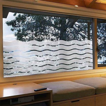 Obrazek z Folia okienna 100x60 cm - fale