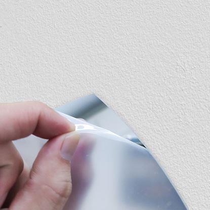 Obraz Ścienne samoprzylepne lustro w kształcie okna 44x22 cm