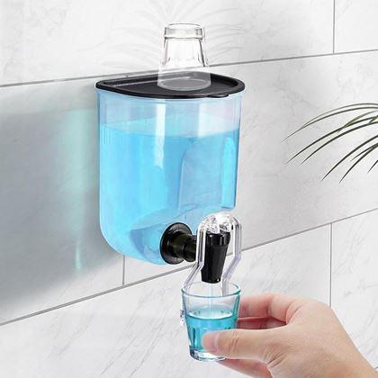Obrazek z Samoprzylepny dozownik do łazienki 600 ml