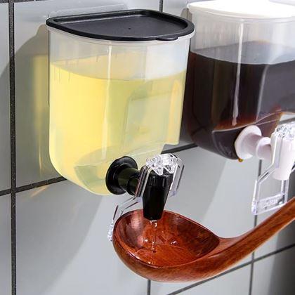 Obrazek z Samoprzylepny dozownik do łazienki 600 ml