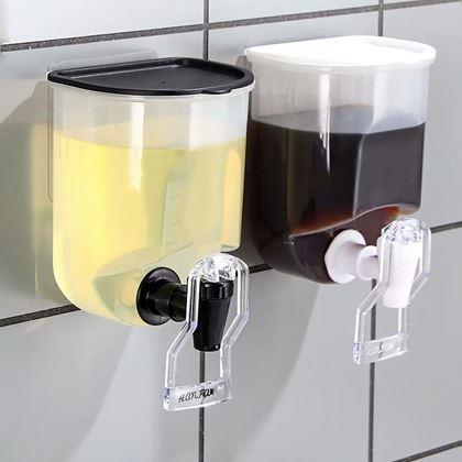 Obrazek z Samoprzylepny dozownik do łazienki 600 ml