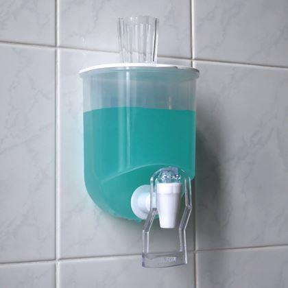 Obrazek z Samoprzylepny dozownik do łazienki 600 ml