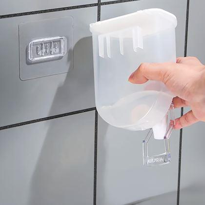 Obrazek z Samoprzylepny dozownik do łazienki 600 ml