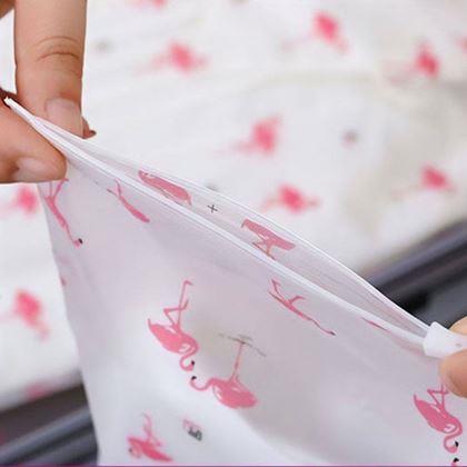 Obrazek z Zestaw wodoodpornych toreb podróżnych  -  flaming