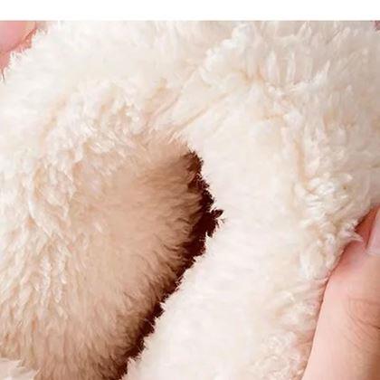 Obrazek z Wysokie ocieplane kapcie z futerkiem - 37-39