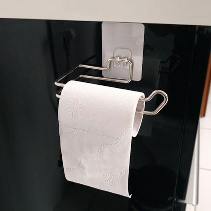 Obrazek z Uchwyt na papier toaletowy ze stali nierdzewnej