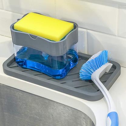 Obraz Dozownik na detergent z gąbką