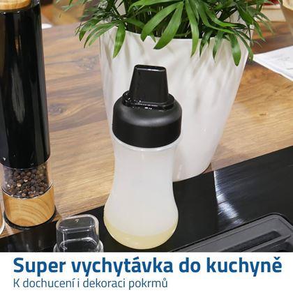 Obrazek z Przejrzysty dozownik do sosów 300 ml