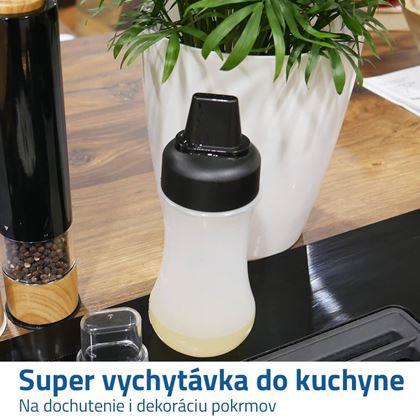 Obrazek z Przejrzysty dozownik do sosów 300 ml