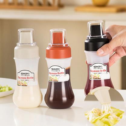 Obrazek z Przejrzysty dozownik do sosów 300 ml