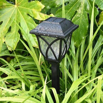 Obrazek z Zestaw 2 lamp solarnych LED do ogrodu