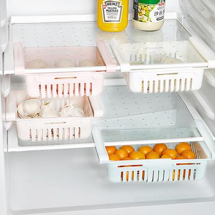 Obrazek z Regulowany organizer do lodówki