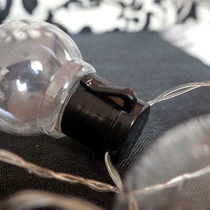 Obrazek z Łańcuch świetlny do wnętrz 1,5 m – 10 żarówek