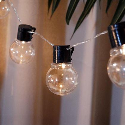 Obrazek z Łańcuch świetlny do wnętrz 1,5 m – 10 żarówek