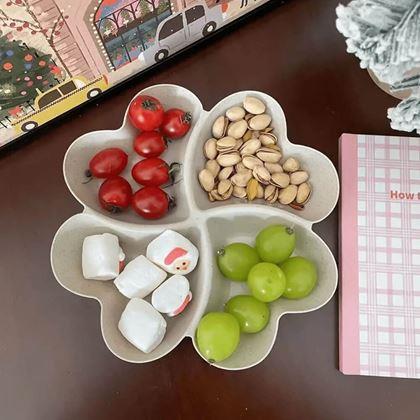 Obrazek z Dzielenna misa do serwowania – 4 przegródki