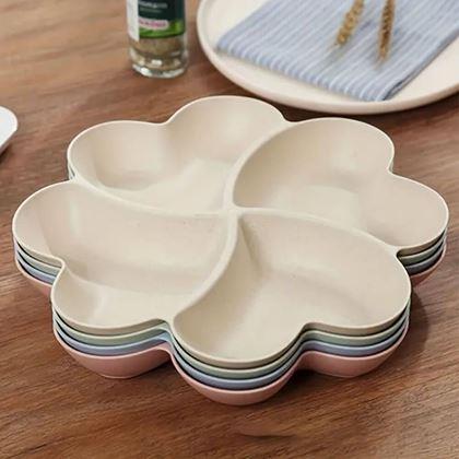 Obrazek z Dzielenna misa do serwowania – 4 przegródki