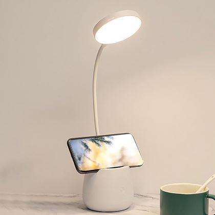 Obrazek z Lampka dotykowa ze stojakiem na telefon