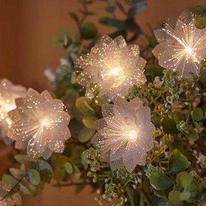 Obrazek z Girlanda LED - kwiaty