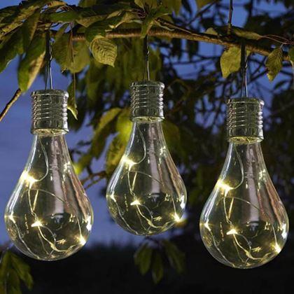 Obrazek z Oświetlenie solarne dekoracyjne - żarówka