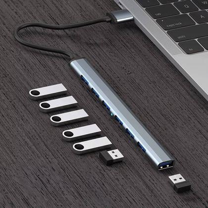 Obrazek z Adapter wieloportowy USB 7 w 1