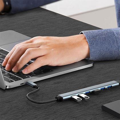 Obrazek z Adapter wieloportowy USB 7 w 1