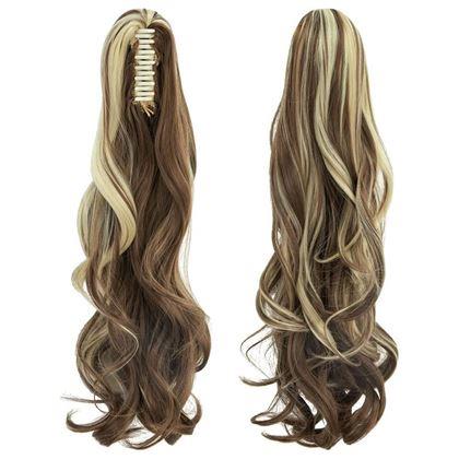 Obrazek z Dopinka do włosów falowany kucyk 60 cm -  ombre