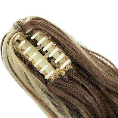 Obraz Dopinka do włosów falowany kucyk 60 cm