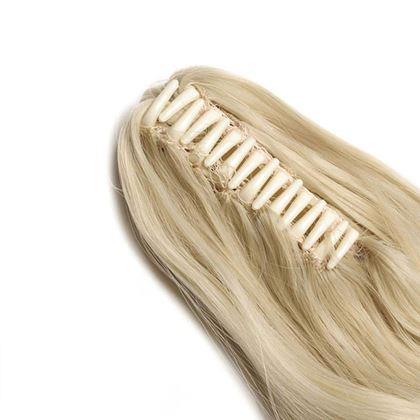 Obrazek z Dopinka do włosów falowany kucyk 60 cm -  płowy