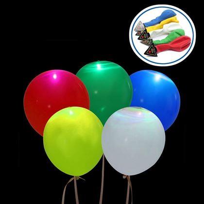 Obrazek z LED świecące baloniki 5 szt.