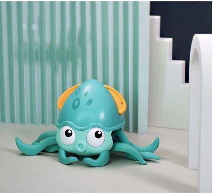 Obrazek z Amfibijna wspinająca się ośmiornica dla dzieci