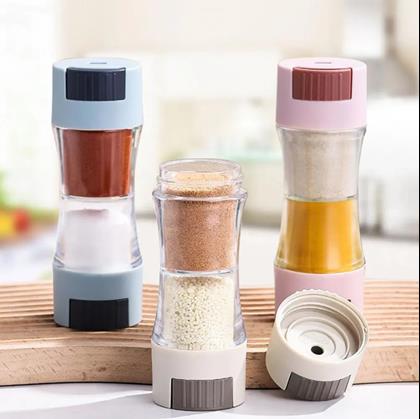 Obrazek z Podwójny pojemnik na przyprawy 2w1